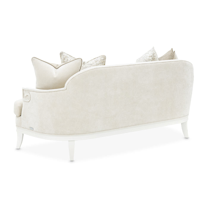 AICO Furniture - La Marisia Chenille 3 Piece Living Room Set - Tranquil/Creamy Pearl - 9089815-25-35-TRQUL-124 - GreatFurnitureDeal