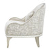 AICO Furniture - La Marisia Chenille Accent Chair - Tranquil/Light Champagne - 9089834-TRQUL-124 - GreatFurnitureDeal