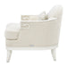 AICO Furniture - La Marisia Chenille Matching Chair - Tranquil/Creamy Pearl - 9089835-TRQUL-124 - GreatFurnitureDeal