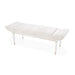 AICO Furniture - La Marisia Bench in Creamy Pearl - 9089904-112 - GreatFurnitureDeal