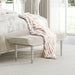 AICO Furniture - La Marisia Bench in Creamy Pearl - 9089904-112 - GreatFurnitureDeal