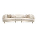 AICO Furniture - Camellia Field 3-Piece Sofa in Cornsilk/Champagne - 9090-3PC-CNSLK-134 - GreatFurnitureDeal