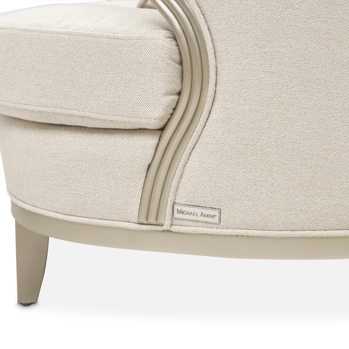 AICO Furniture - Camellia Field 3-Piece Sofa in Cornsilk/Champagne - 9090-3PC-CNSLK-134 - GreatFurnitureDeal