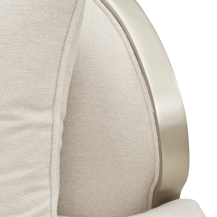 AICO Furniture - Camellia Field 3-Piece Sofa in Cornsilk/Champagne - 9090-3PC-CNSLK-134 - GreatFurnitureDeal