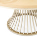AICO Furniture - Camellia Field"Round Dining Table"Caramel - 9090001-134 - GreatFurnitureDeal
