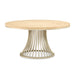 AICO Furniture - Camellia Field"Round Dining Table"Caramel - 9090001-134 - GreatFurnitureDeal