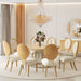 AICO Furniture - Camellia Field"Round Dining Table"Caramel - 9090001-134 - GreatFurnitureDeal