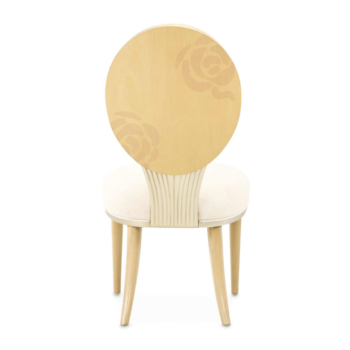 AICO Furniture - Camellia Field Dining Side Chair in Caramel (Set of 2) - N9090003-134 - GreatFurnitureDeal