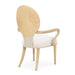 AICO Furniture - Camellia Field Dining Arm Chair in Caramel (Set of 2) - N9090004-134 - GreatFurnitureDeal