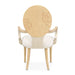 AICO Furniture - Camellia Field Dining Arm Chair in Caramel (Set of 2) - 9090004-134 - GreatFurnitureDeal