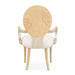 AICO Furniture - Camellia Field Dining Arm Chair in Caramel (Set of 2) - N9090004-134 - GreatFurnitureDeal