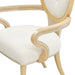 AICO Furniture - Camellia Field Dining Arm Chair in Caramel (Set of 2) - 9090004-134 - GreatFurnitureDeal