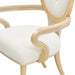 AICO Furniture - Camellia Field Dining Arm Chair in Caramel (Set of 2) - N9090004-134 - GreatFurnitureDeal