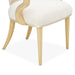 AICO Furniture - Camellia Field Dining Arm Chair in Caramel (Set of 2) - 9090004-134 - GreatFurnitureDeal
