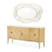 AICO Furniture - Camellia Field Sideboard & Mirror in Caramel - N9090007-260-134 - GreatFurnitureDeal
