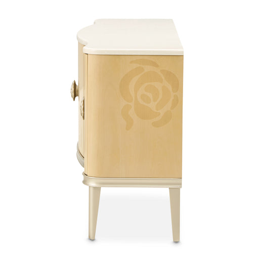 AICO Furniture - Camellia Field Sideboard in Caramel - N9090007SA-134 - GreatFurnitureDeal