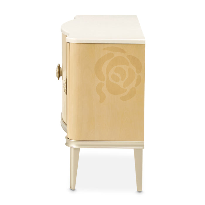 AICO Furniture - Camellia Field Sideboard in Caramel - N9090007SA-134 - GreatFurnitureDeal