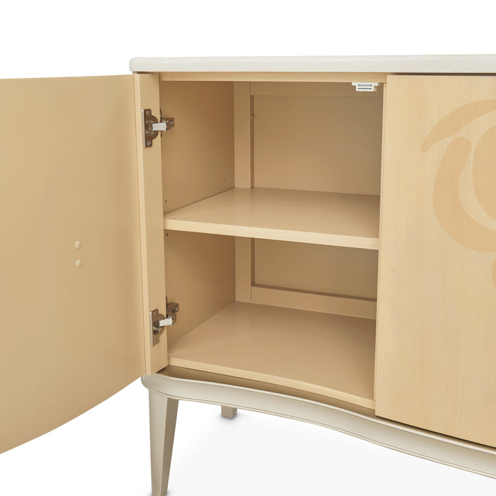 AICO Furniture - Camellia Field Sideboard in Caramel - N9090007SA-134 - GreatFurnitureDeal