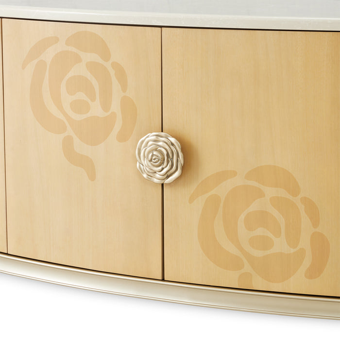 AICO Furniture - Camellia Field Sideboard in Caramel - 9090007SA-134 - GreatFurnitureDeal