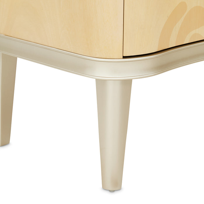 AICO Furniture - Camellia Field Sideboard in Caramel - 9090007SA-134 - GreatFurnitureDeal