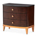 AICO Furniture - Camellia Field Nightstand in Warm Pecan - N9090040-400 - GreatFurnitureDeal