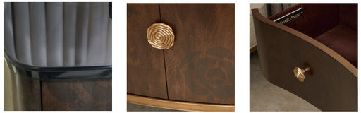 AICO Furniture - Camellia Field"Dresser"Warm Pecan - N9090050SA-400 - GreatFurnitureDeal