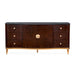 AICO Furniture - Camellia Field Dresser - Warm Pecan - N9090050SA-400 - GreatFurnitureDeal
