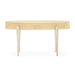 AICO Furniture - Camellia Field Vanity with Mirror in Caramel - 9090058VAN2-134 - GreatFurnitureDeal