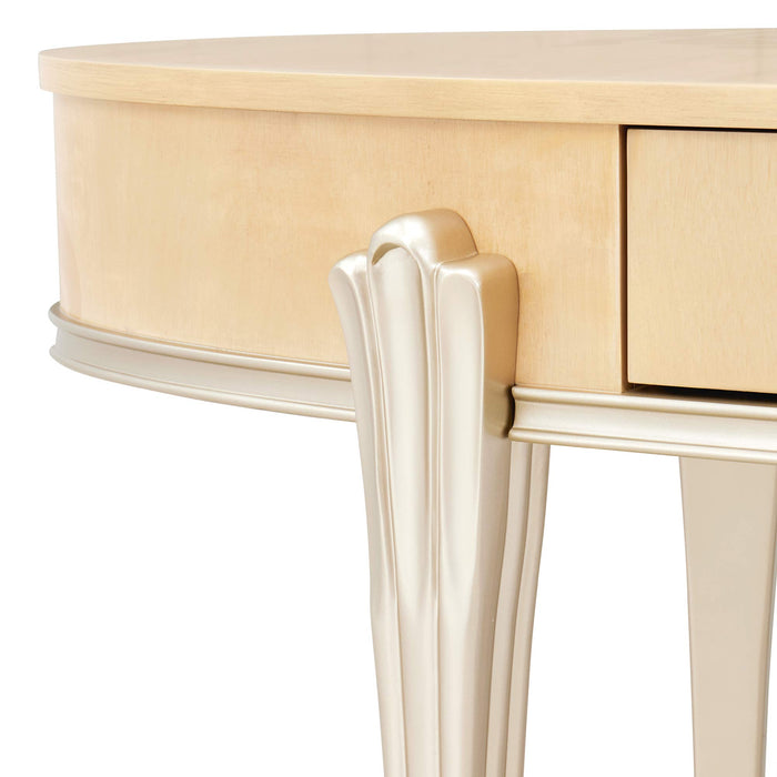 AICO Furniture - Camellia Field Vanity Desk in Caramel - N9090058-134 - GreatFurnitureDeal