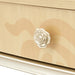 AICO Furniture - Camellia Field Vanity Set with Mirror & Chair in Caramel - 9090058VAN3-134 - GreatFurnitureDeal