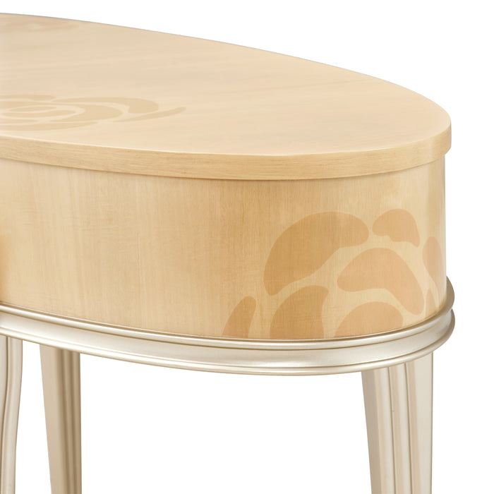 AICO Furniture - Camellia Field Vanity Desk in Caramel - 9090058-134 - GreatFurnitureDeal