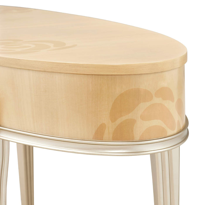 AICO Furniture - Camellia Field Vanity Desk in Caramel - N9090058-134 - GreatFurnitureDeal