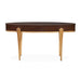 AICO Furniture - Camellia Field Vanity Desk in Warm Pecan - N9090058-400 - GreatFurnitureDeal