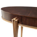 AICO Furniture - Camellia Field Vanity Desk in Warm Pecan - N9090058-400 - GreatFurnitureDeal