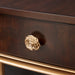 AICO Furniture - Camellia Field Vanity Desk in Warm Pecan - N9090058-400 - GreatFurnitureDeal
