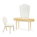 AICO Furniture - Camellia Field Vanity Set with Mirror & Chair in Caramel - 9090058VAN3-134 - GreatFurnitureDeal