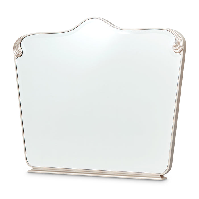 AICO Furniture - Camellia Field Dresser with Mirror in Caramel - 9090050SA-60-134 - GreatFurnitureDeal