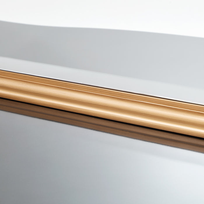 AICO Furniture - Camellia Field Dresser Mirror in Warm Pecan - N9090060-400 - GreatFurnitureDeal