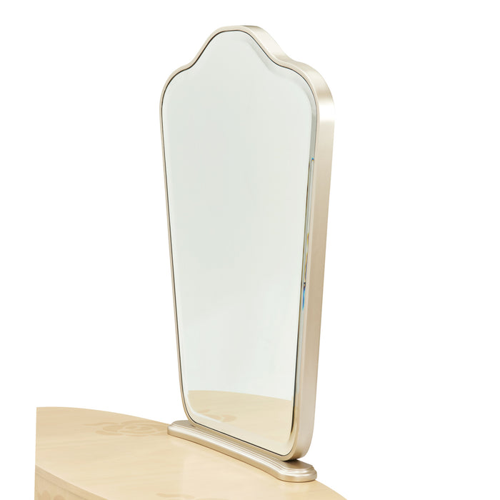 AICO Furniture - Camellia Field Vanity Mirror in Caramel - 9090068-134 - GreatFurnitureDeal