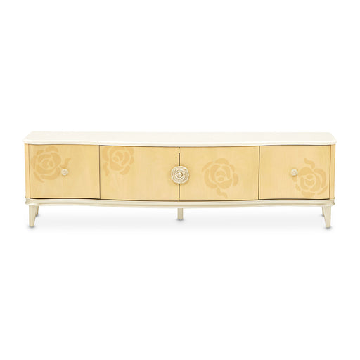 AICO Furniture - Camellia Field Media Cabinet in Caramel - 9090081-134 - GreatFurnitureDeal