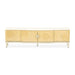 AICO Furniture - Camellia Field Media Cabinet in Caramel - 9090081-134 - GreatFurnitureDeal