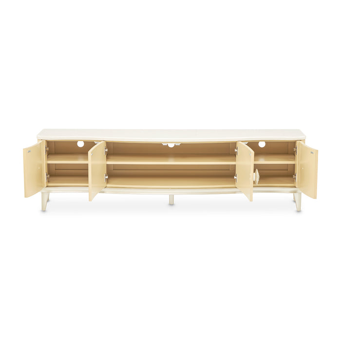AICO Furniture - Camellia Field Media Cabinet in Caramel - 9090081-134 - GreatFurnitureDeal