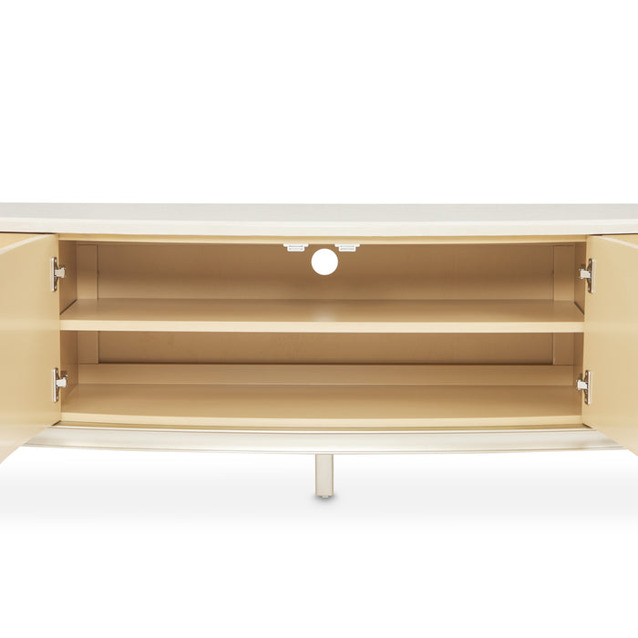 AICO Furniture - Camellia Field Media Cabinet in Caramel - 9090081-134 - GreatFurnitureDeal