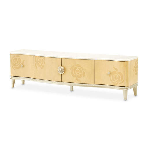 AICO Furniture - Camellia Field Media Cabinet in Caramel - 9090081-134 - GreatFurnitureDeal