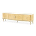 AICO Furniture - Camellia Field Media Cabinet in Caramel - 9090081-134 - GreatFurnitureDeal