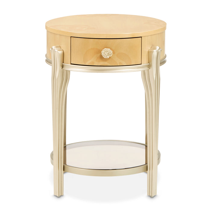 AICO Furniture - Camellia Field 3 Piece Occasional Set in Caramel - 9090201-134-3SET - GreatFurnitureDeal