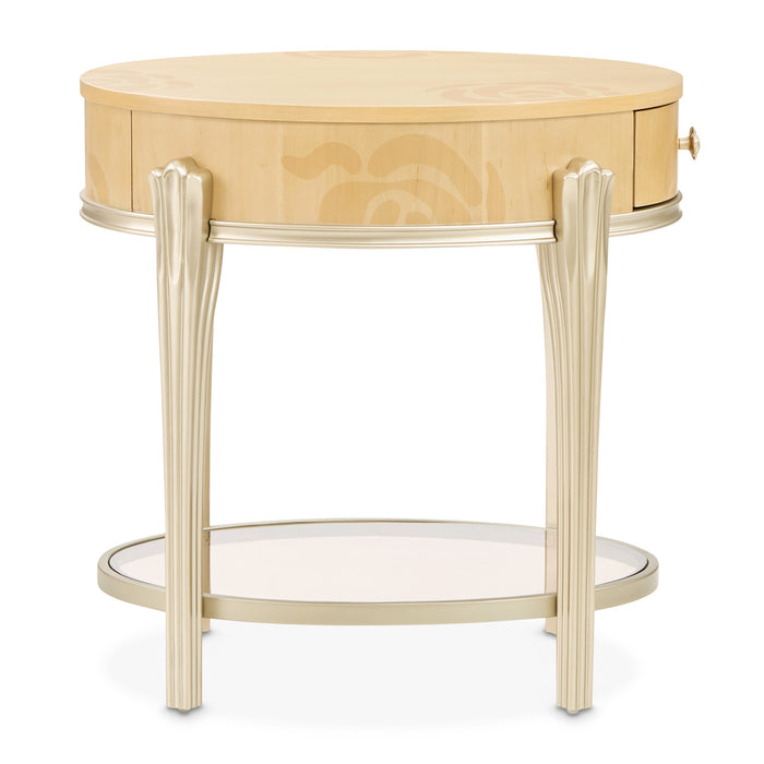 AICO Furniture - Camellia Field 3 Piece Occasional Set in Caramel - 9090201-134-3SET - GreatFurnitureDeal