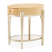 AICO Furniture - Camellia Field Oval End Table with Drawer in Caramel - N9090202-134 - GreatFurnitureDeal