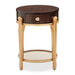 AICO Furniture - Camellia Field End Table with Drawer in Warm Pecan - N9090202-400 - GreatFurnitureDeal