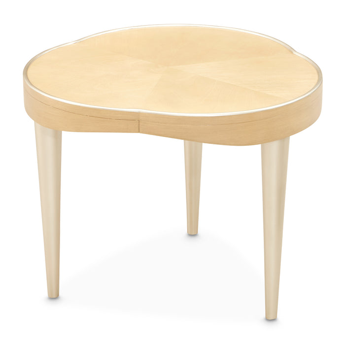 AICO Furniture - Camellia Field End Table in Caramel - 9090205-134 - GreatFurnitureDeal